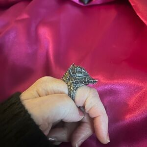 Steel Dragon Biker Ring by Nanamerica Size 7.5